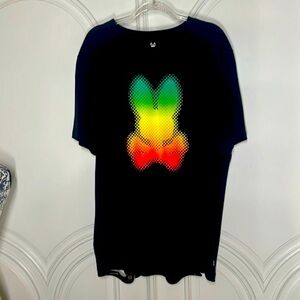 Psycho Bunny Unisex Tee Shirt Black Size XL NWT